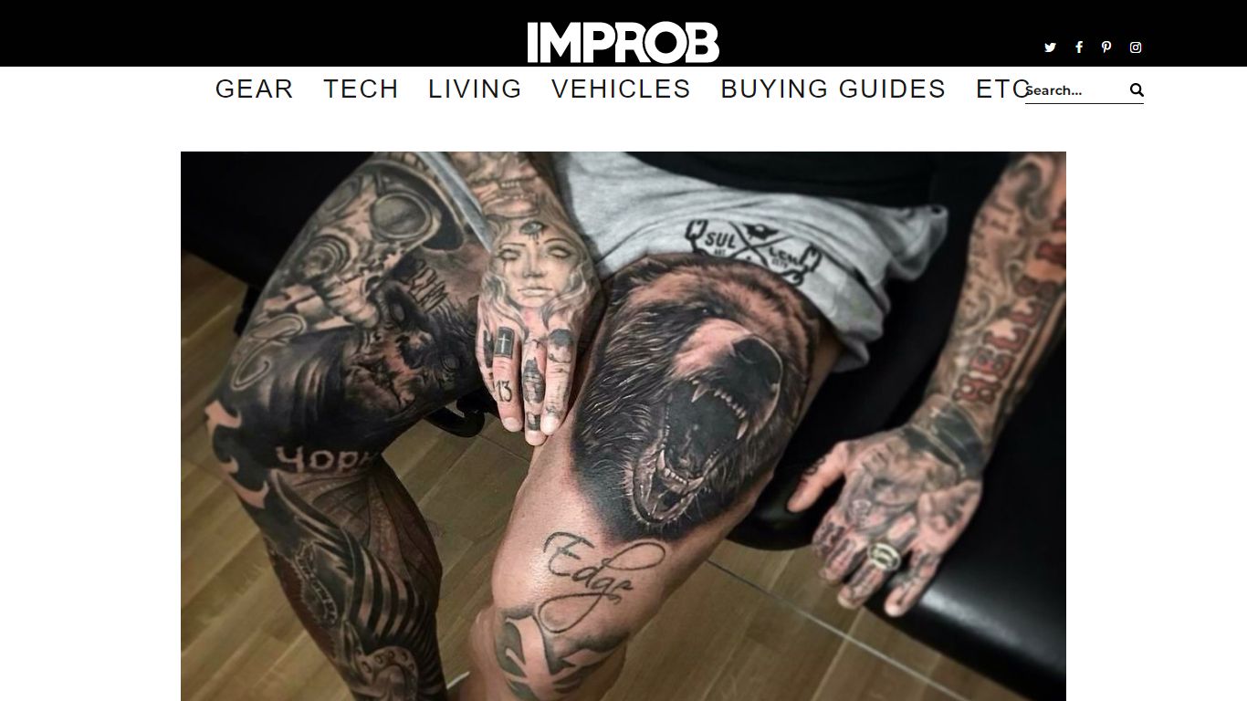 The 85 Best Leg Tattoos for Men | Improb