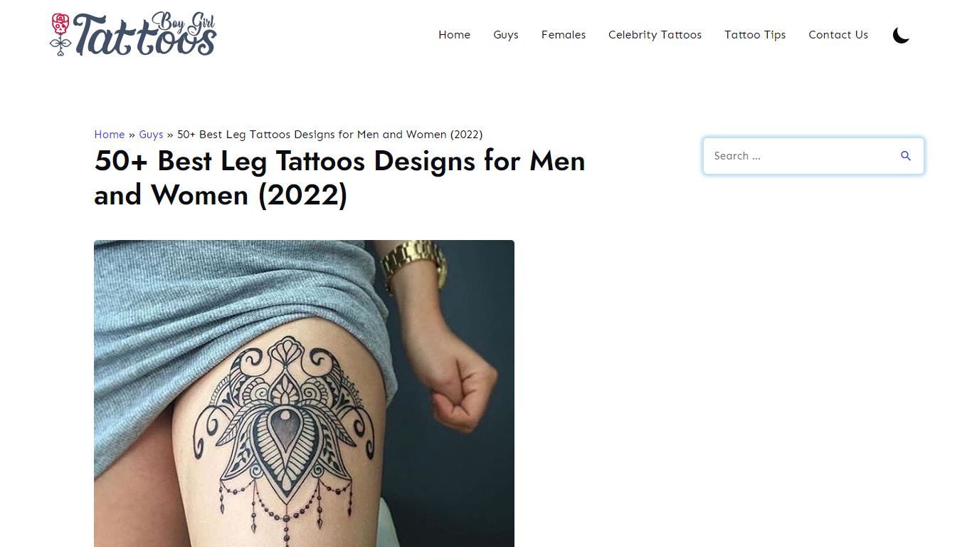 50+ Cool Leg Tattoos for Men (2022) Designs & Ideas - TattoosBoyGirl